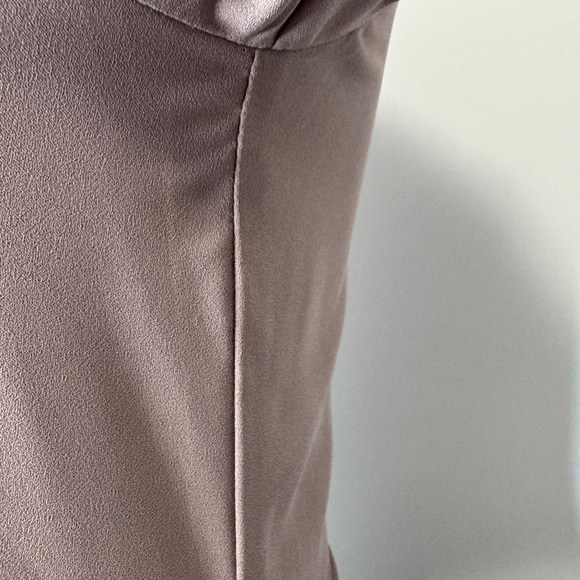 Aritzia Babaton Wrap Long Sleeve Dress Rose - Picture 7 of 10